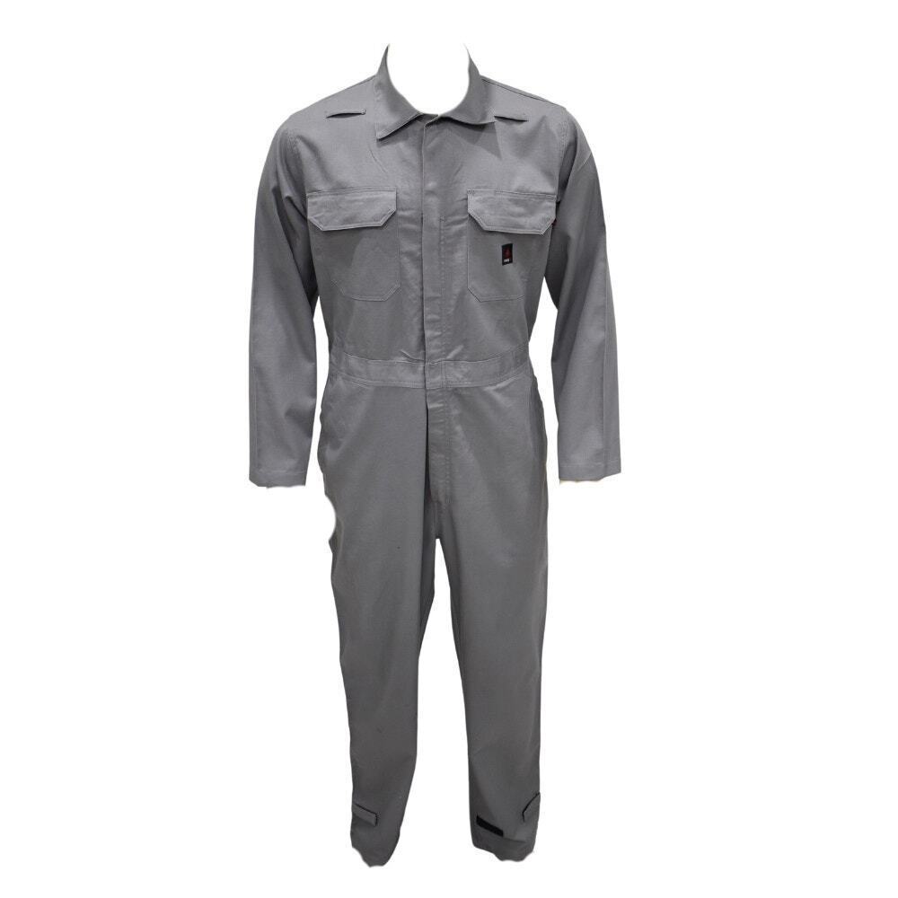 Forge FR Men’s Dark Grey Flame Resistant Full Body Workwear Coverall‎ NEW~NWT!!